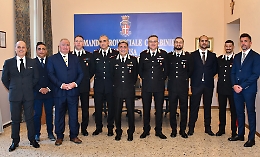 Il comandante della Legione carabinieri "Sicilia" in visita al comando di Ragusa, ma anche a Ibla, Giarratana e Vittoria