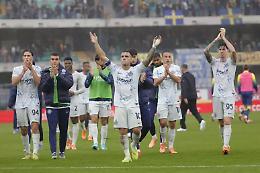Verona, l'autorete di Frese al 94' regala all'Inter il 2-1 al Bentegodi