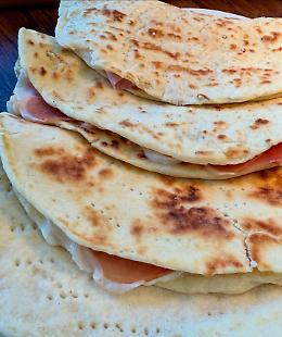 La piadina prima in Italia e seconda nel mondo nella classifica Deliveroo 100