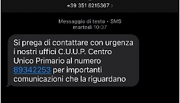 Sms sospetti ai pazienti del Policlinico: "Attenti, è una truffa"