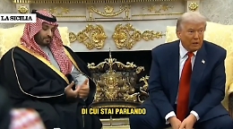 Il giornalista incalza il principe saudita sull'omicidio Kashoggi e Trump lo blocca: «Stai mettendo in imbarazzo l'ospite»