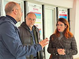 Modica e la piscina comunale, sopralluogo dell'on. Campo