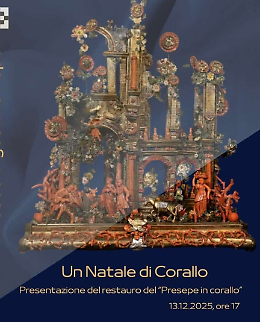 Il presepe in corallo torna a splendere: a Trapani la rete mediterranea del corallo