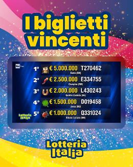 Roma torna sul tetto della Lotteria Italia con il primo premio da 5 milioni 