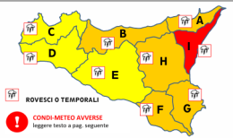Il maltempo spacca in due la provincia, scuole chiuse da Bagheria a Cefal&ugrave;