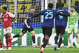 Arsenal "stellare", l'Inter lotta ma si deve arrendere