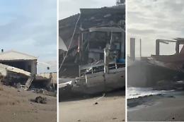 Ciclone Harry devasta la costa orientale della Sicilia: balneari in ginocchio 