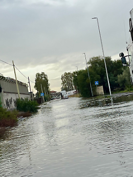 Allagata e inaccessibile la zona industriale di Catania: viale Kennedy chiuso e lavoratori isolati