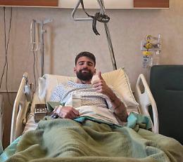 Di Gennaro, intervento riuscito: "Ci vediamo a Catania"