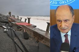 Ciclone Harry, Schifani snocciola i numeri della devastazione: &laquo;740 milioni di danni e 70 milioni sbloccati&raquo;