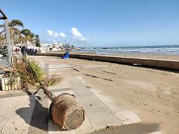 Marina di Ragusa, tutto distrutto