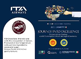 Il cioccolato di Modica Igp vola per il mondo con Ita Airways