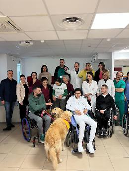 Primo anno di pet therapy al Cannizzaro: 25 pazienti dell'Unit&agrave; spinale migliorano recupero e socialit&agrave;