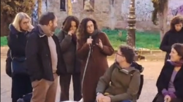 Piazza Magione, anche Teresa Mannino alla riunione sul campetto da gioco: &laquo;Non capisco chi bader&agrave; alla struttura, in pratica&raquo;