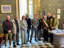 Il nuovo questore di Ragusa in visita al Comune di Vittoria, il sindaco illustra complessit&agrave; e criticit&agrave;