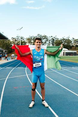 Il campione paralimpico Salvo Bianca ai  Mondiali Virtus in Spagna