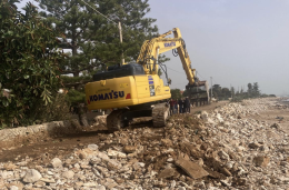 "Ruspe in azione dopo il ciclone. Ma a Marina di Modica non si rispettano le regole"