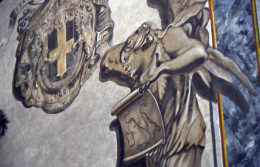 A San Lorenzo in Lucina spunta un angelo con il volto di Giorgia Meloni ed &egrave; polemica