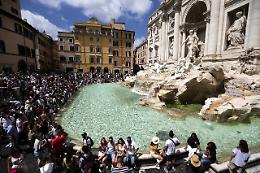 Roma, al via la vendita dei biglietti da 2 euro per la Fontana di Trevi