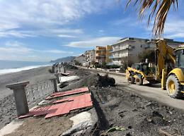 Furci Siculo, dopo le devastazioni del ciclone Harry il sindaco chiede il &laquo;ripascimento delle spiagge&raquo;