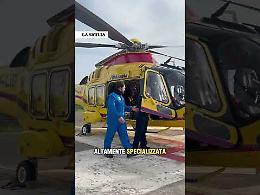 A Catania il nuovo servizio di elisoccorso: una terapia intensiva volante  per i casi di emergenza