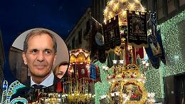 Sant'Agata fra i ritardi e il "caso candelore", ma la festa rimane emozione. Trantino: &laquo;Se l'anno prossimo non facessimo i fuochi del Borgo?&raquo;