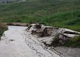 Frana la strada di collegamento tra Favara e Naro, disposta la chiusura immediata