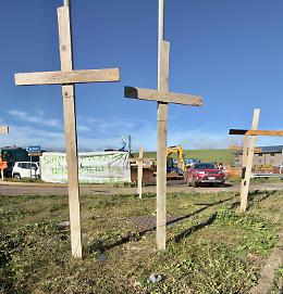 Croci sul cantiere della Ragusa-Catania, l'on. Campo: "Oggi il sopralluogo. Solidali con i lavoratori"