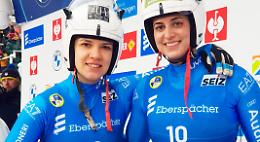 Terzo oro per l'Italia: Andrea V&ouml;tter e Marion Oberhofer trionfano nello slittino donne
