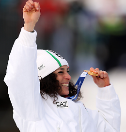 L'oro di Federica Brignone: &laquo;E' incredibile, cosa ho fatto&raquo;