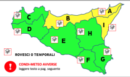 Allerta meteo a Messina: domani scuole chiuse