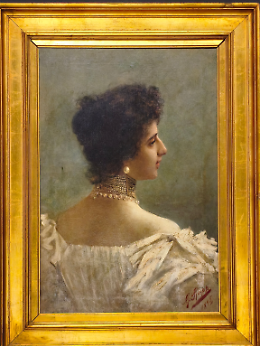 Amatissima Franca: il dipinto ritrovato che svela il volto della Belle &Eacute;poque