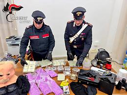 Ragusa, la casa nei pressi di via Risorgimento era diventata un market della droga