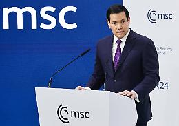 A Monaco Rubio chiama a un'alleanza atlantica rinvigorita: &laquo;Vogliamo che l&rsquo;Europa sia forte&raquo;