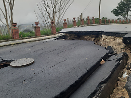 "Viale Europa: asfalto nuovo, ma i danni sono davvero colpa del cataclisma?"