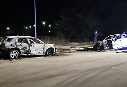 Il meccanico pestato a sangue, incendiate due auto Range Rover al presunto aggressore