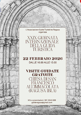 Ragusa Ibla: visite guidate gratuite alla chiesa per la Giornata internazionale della guida turistica