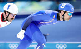 Olimpiadi, nuova medaglia di bronzo per l'Italia: Giovannini terzo nella mass start pattinaggio di velocit&agrave;