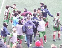 La Sancataldese vince all'ultimo respiro: 1-0 sull'Enna con rete di Russo al 90'