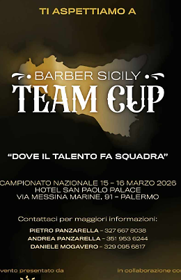 Palermo celebra la bellezza: campionato nazionale di barbieri, parrucchieri, estetica e stilisti 