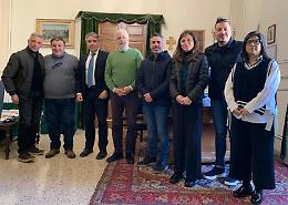 Chiaramonte, il sindaco Cutello ha ricevuto la visita del neoquestore di Ragusa Fazzino