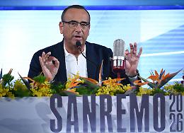 Sanremo, Conti: &laquo;Io l'anno prossimo al Festival? Lo dir&ograve; stasera&raquo;