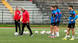 Il Catania gioved&igrave; a Benevento con 1.400 tifosi al seguito: in esclusiva il video dell'allenamento dei rossazzurri