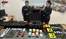 Drone, 18 cellulari e 300 grammi di hashish: bloccato il tentativo di rifornire il carcere di Caltanissetta