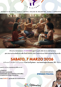 Millecolori lancia l&rsquo;Open Day del Centro Antiviolenza &ldquo;Lia Pipitone&rdquo;