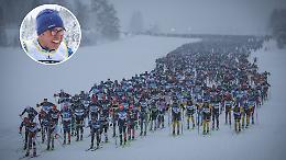 Il catanese Salvino Signorello tra gli oltre 14.000 sciatori che hanno tagliato il traguardo della mitica Vasaloppet