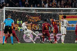 Gatti salva la Juve al 93&rsquo;: la Roma di Gasp spreca il +7 Champions