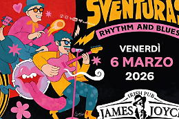 Sventuras live: rhythm and blues, anni '50/'60 al Joyce Irish Pub di Catania