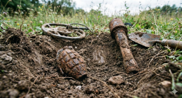 Due bombe a mano ritrovate a Fiumefreddo: rimosse