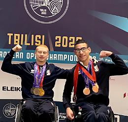 Pesi: agli Europei paralimpici grande Sicilia, oro per il palermitano Gabriele Di Cristina e bronzo per l'etneo Nicol&ograve; Agr&ograve;